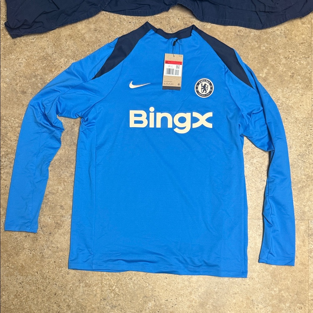 Chelsea FC Nike 24/25 Strike Dri-Fit Drill Top NWT